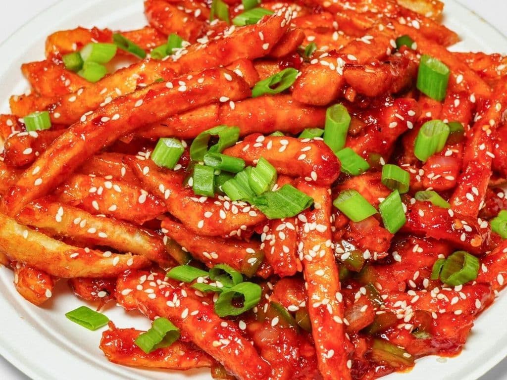 Honey Chilli Potatoes