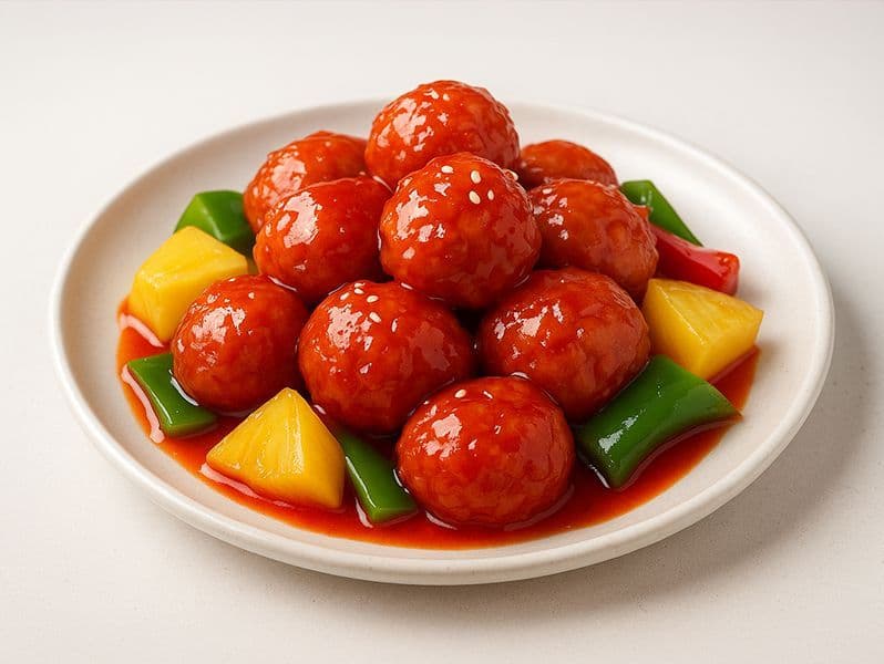 Sweet & Sour Chicken Balls 酸甜鸡球