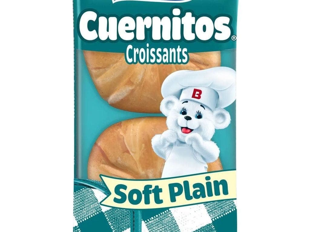 Bimbo Cuernitos Plain Croissants 100gr