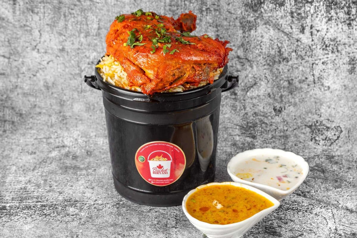 Tandoori Chicken Leg Biryani (Bone-in)