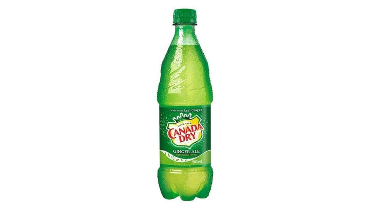 Canada Dry Ginger Ale Bottle