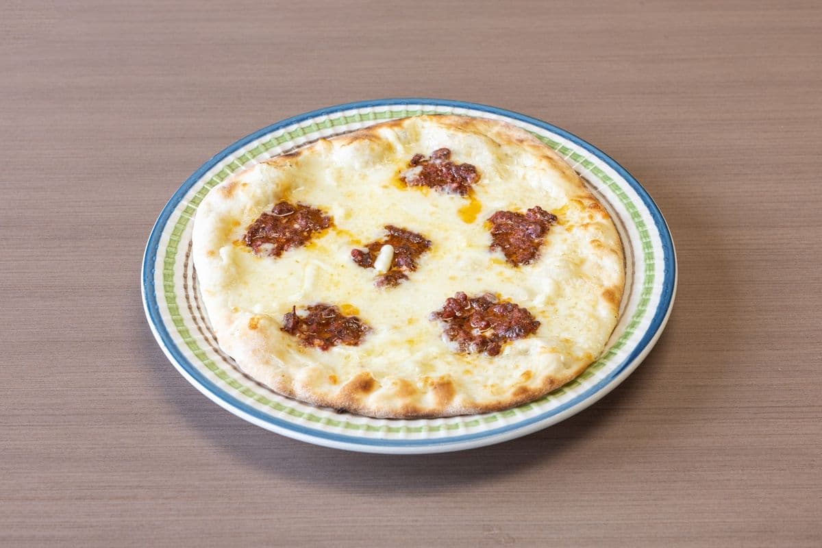 Cheese with Spicy Meat Sausages (Sujuk)