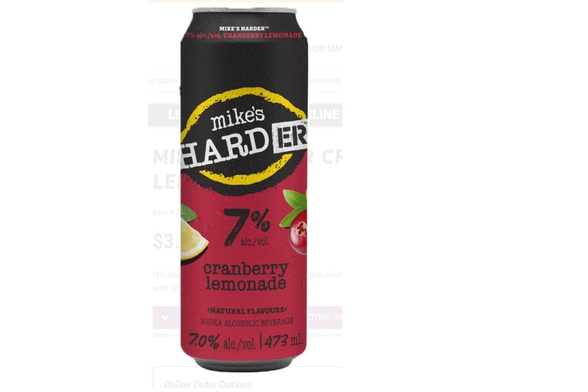 Mike's Harder Cranberry Lemonade (1 x 473 ml can)