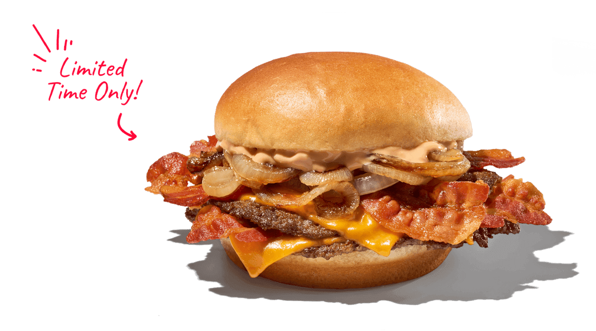 Smoky Bacon Cheddar Stack Steakburger