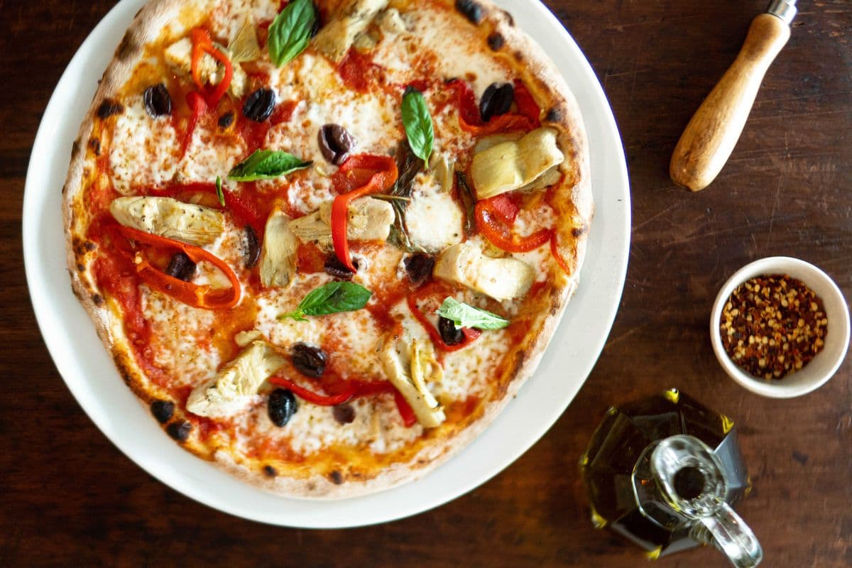 Plant- Based Pizza Carciofi