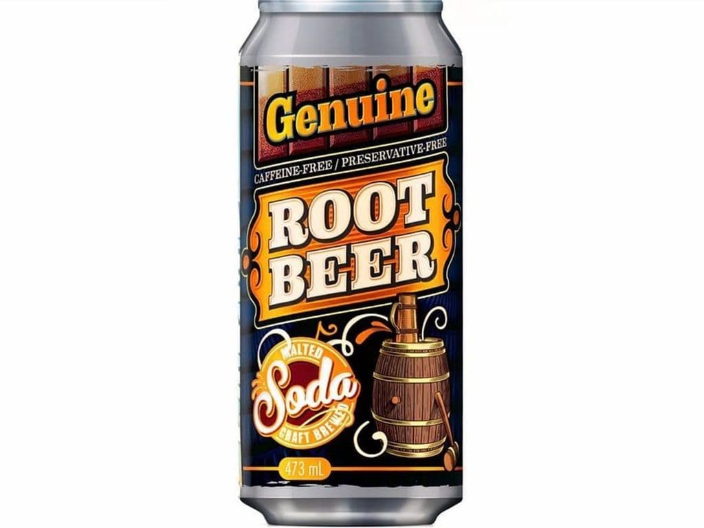 PAIR - Root Beer Craft Soda 2 x 473ml (473ml)