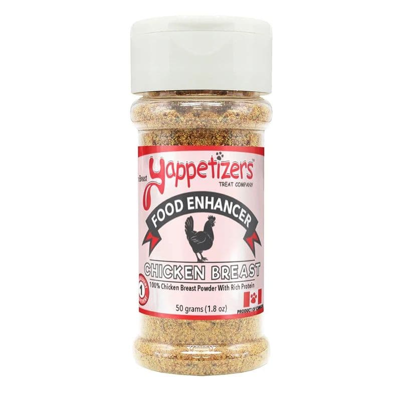 Yappetizers - Chicken Breast Food Enhancer (Topper) - Shaker bottle - 50g