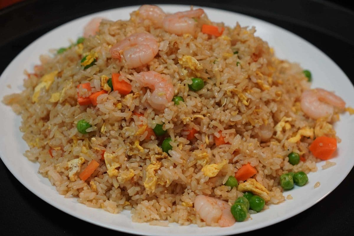 72. Shrimp Fried Rice 虾炒饭