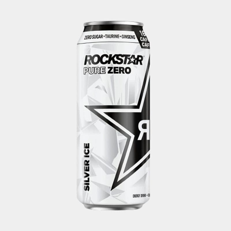 Rockstar Zero Silver Ice