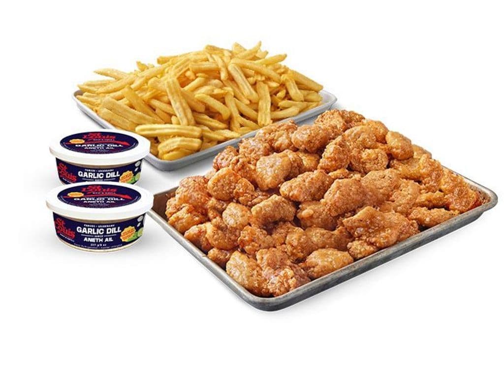 Boneless Chicken Wings Platter - 80 Pcs