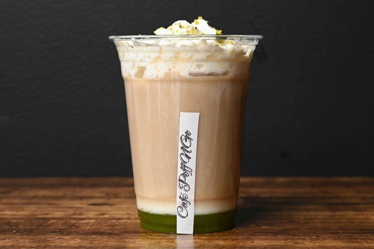 PISTACHIO ICED LATTE