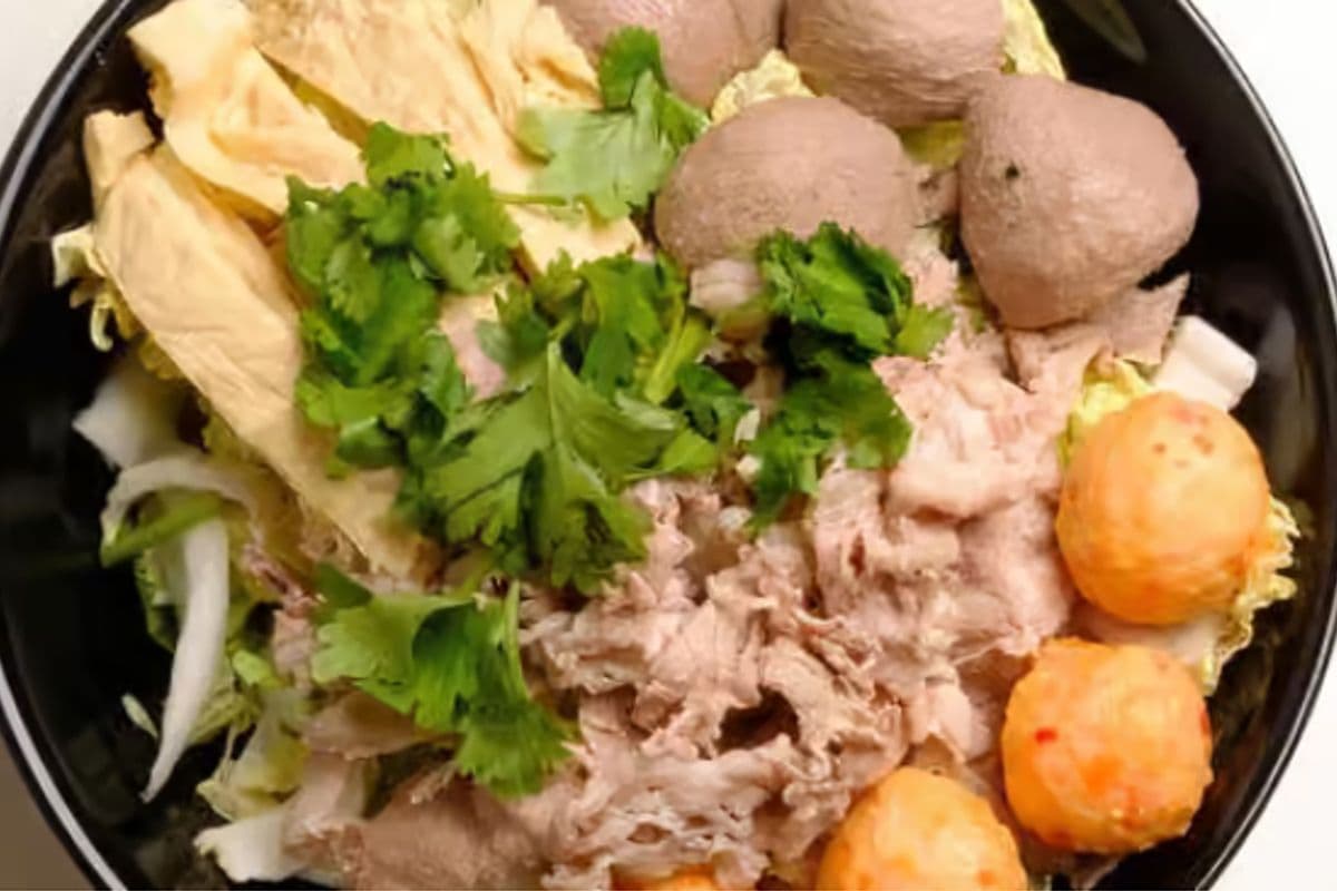3. Lamb Soup Noodle Combo