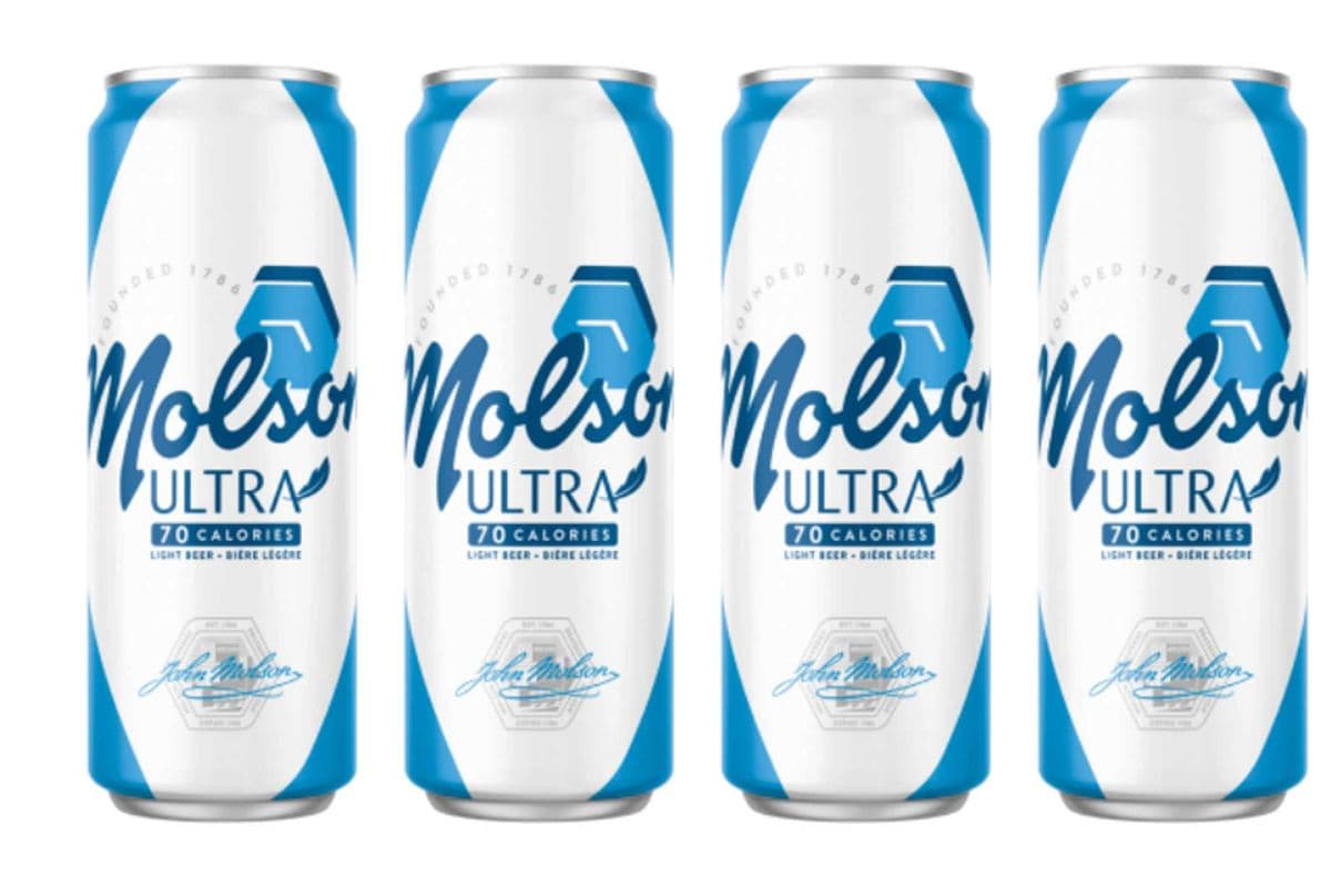 Molson Ultra (4 Pack) (4 x 355 ml)