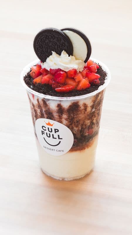 Oreo-Strawberry Shaved Ice