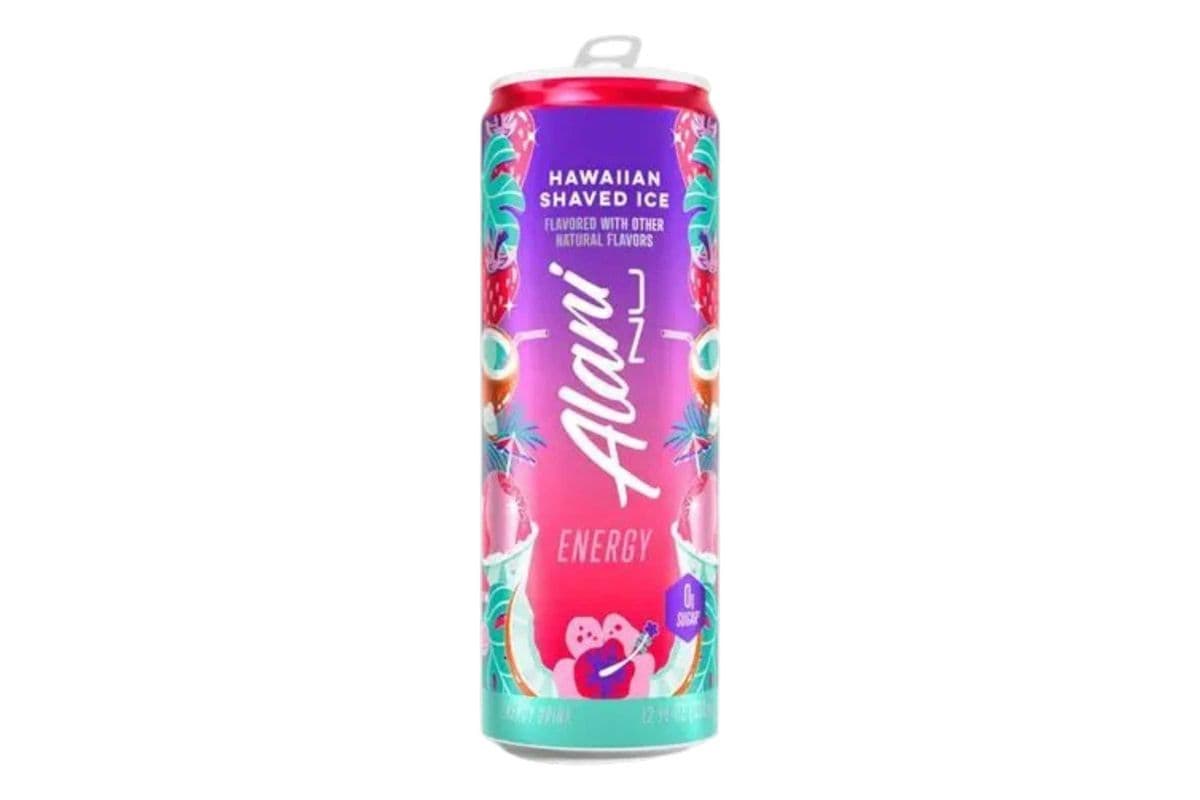 Alani Energy Drink Hawaiian Shaved Ice (US) (355ml) (10 Cal)