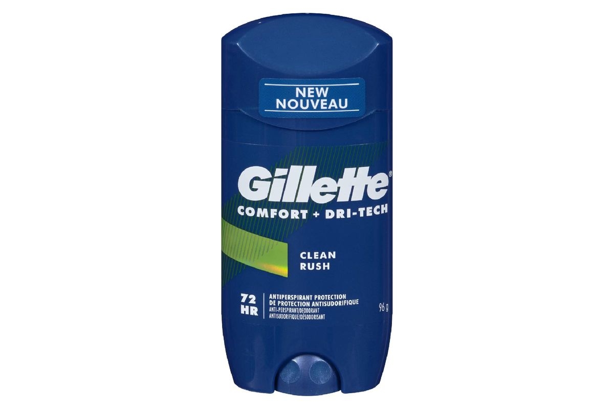 Gillette Comfort + Dri-Tech Clean Rush Antiperspirant