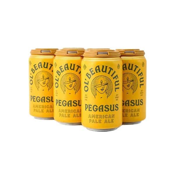 Ol' Beautiful Brewing- Pegasus Pale Ale (6 Cans)