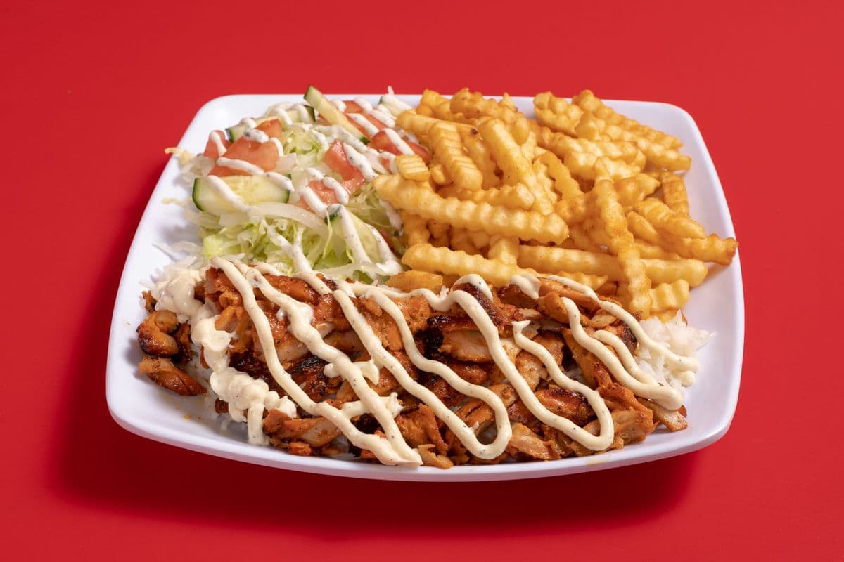 Chicken Donair Plate