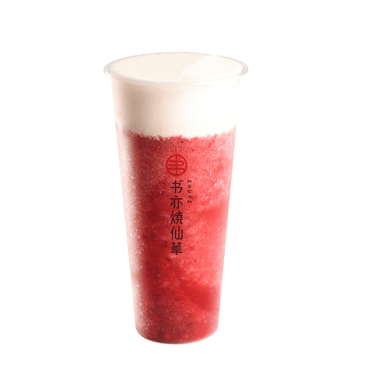 Strawberry Cheese Green Tea (Cold) 芝士草莓多多