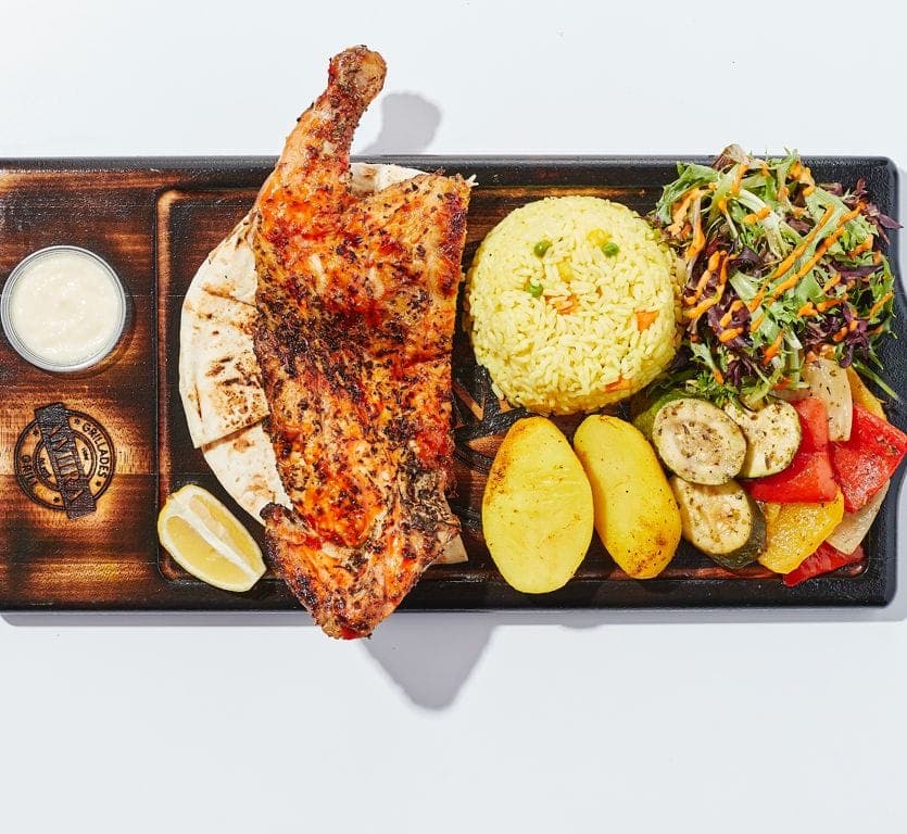 Demi Poulet Braisé