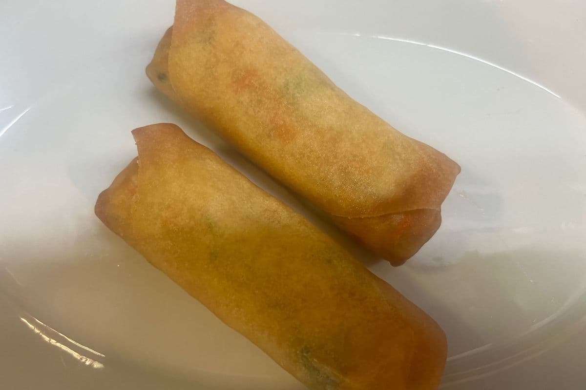 2. Spring Rolls (3 pcs)