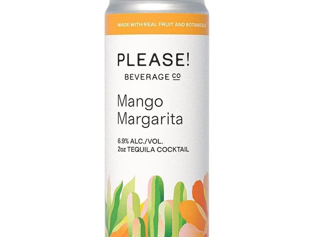Please! Beverage Co. Mango, Coconut & Pandan (Vodka Cocktail) 355ml Can (6.9% ABV)