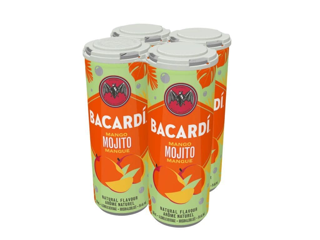 Bacardi - Mango Mojito (4x355ml)
