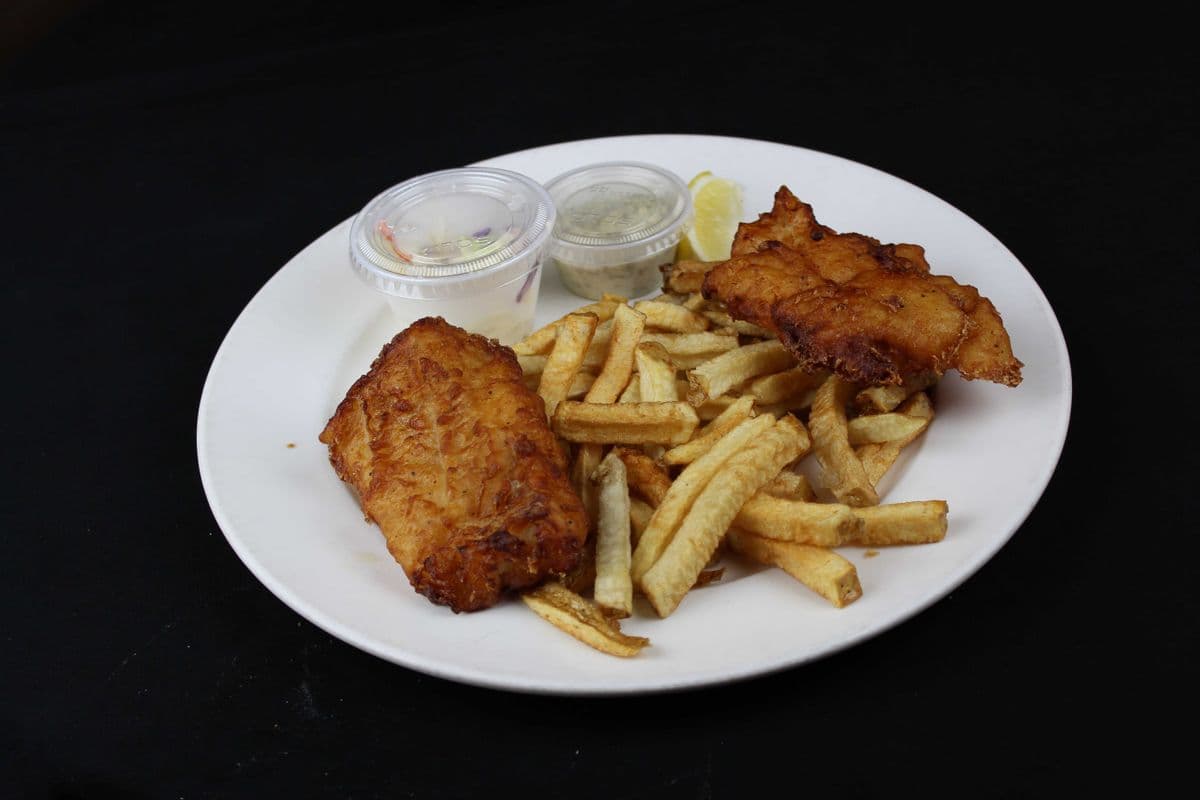 Cod with Fries (2 pcs)