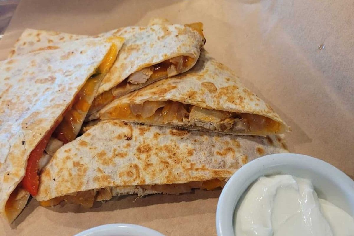 Quesadilla Chicken and Cheese