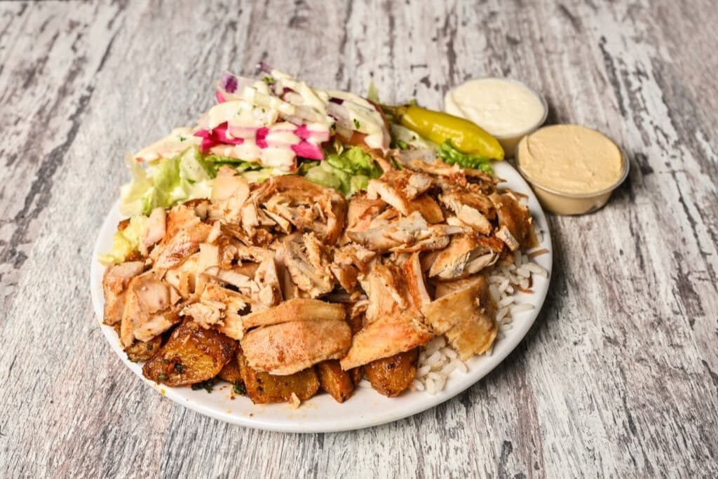 Assiette Shish Taouk / Plate Shish Taouk