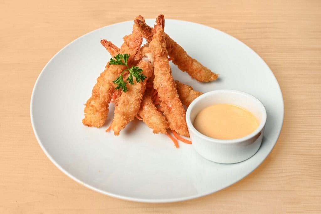 2. Crevettes tempura (6 mcx)