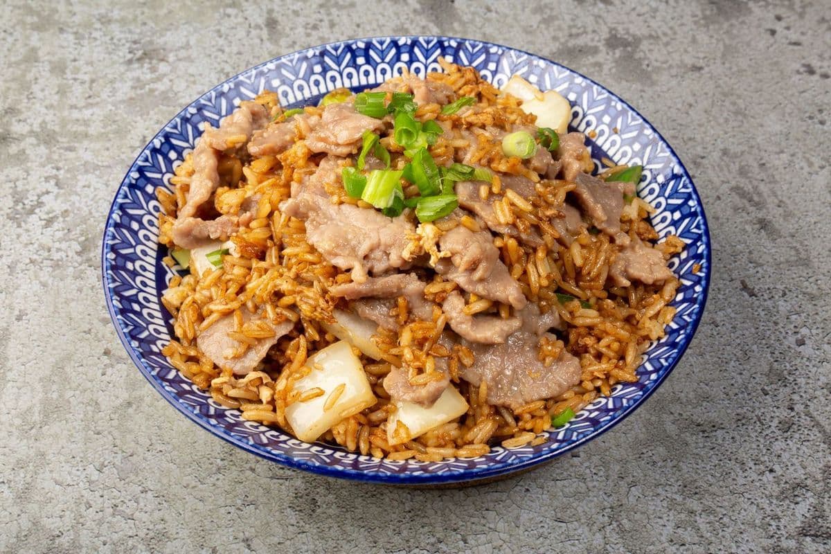 Riz frit au bœuf / 牛饭