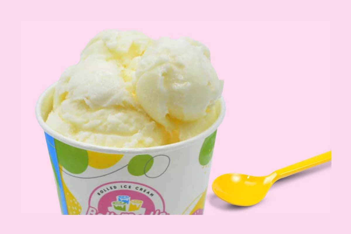 Vanilla Scoop Icecream