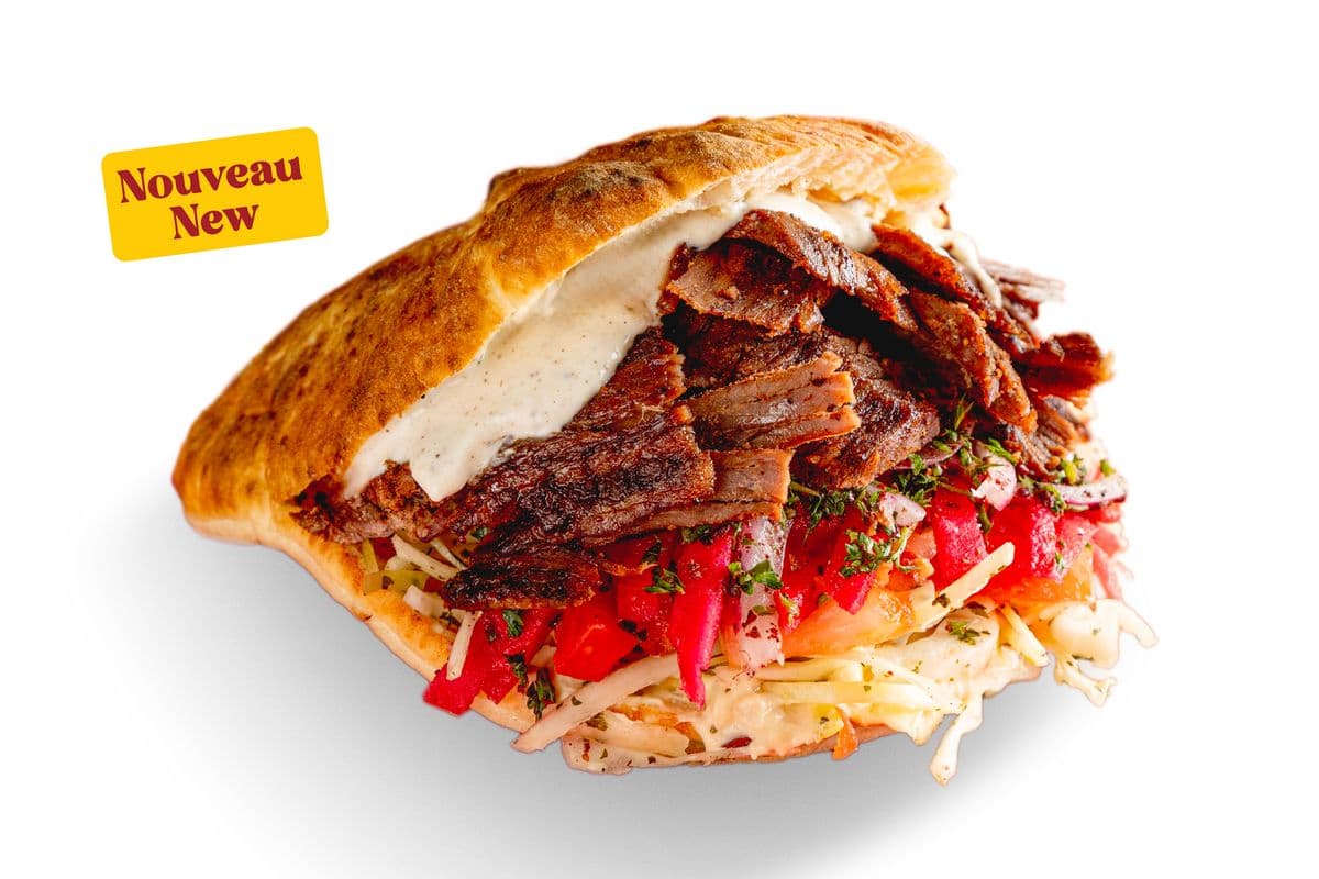 Oven-Baked Beef Pita