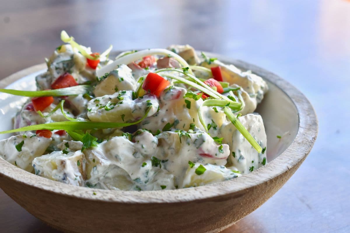 Salade de pommes de terre (Végane) / Potato Salad (Vegan)