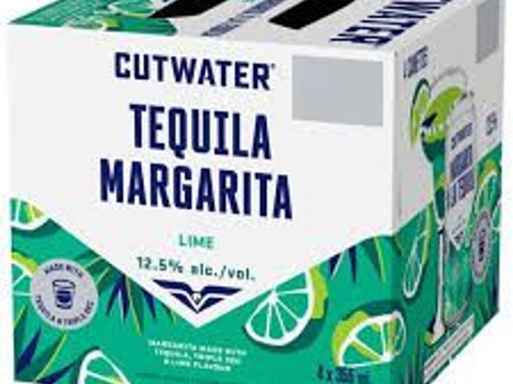 Cutwater Spirits Tequila Margarita Cocktail Cans (355 ml x 4 ct)