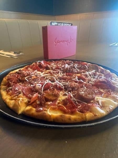 THE GODFATHER OF MEATS PIZZA