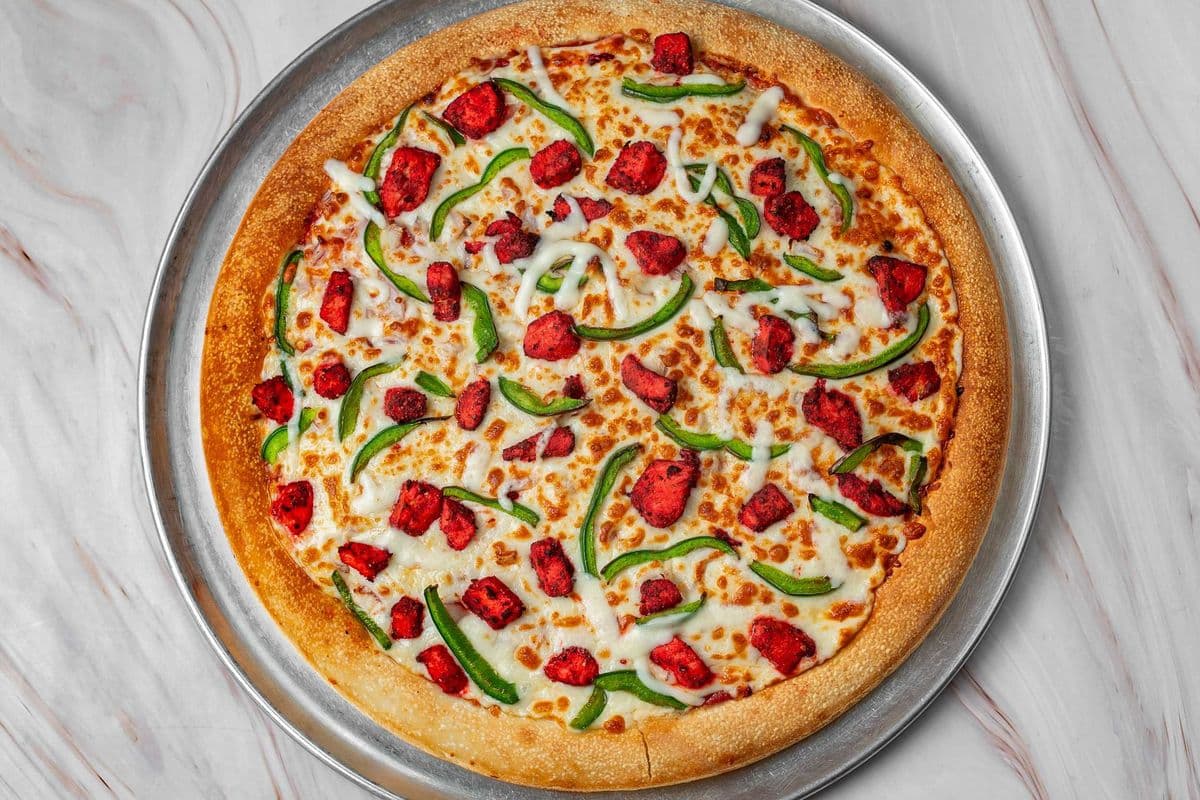 14" Large Tandoori Chicken Pizza