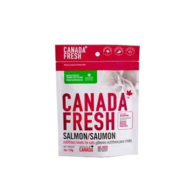 PetKind Canada Fresh Salmon Air-Dried Nutritious Cat Treats 3oz
