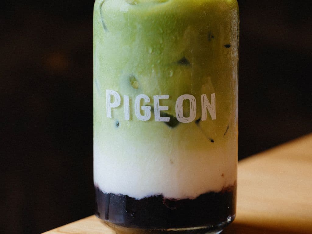 Matcha au Bleuets | Blueberry Matcha
