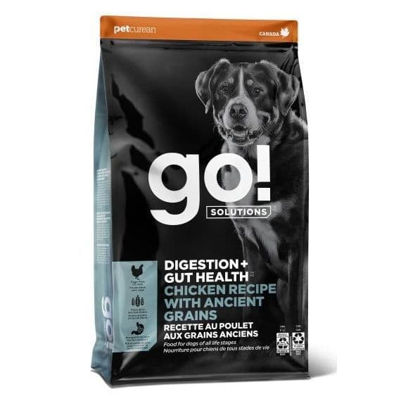 Petcurean Go! Digestion + Gut Health Chicken Recipe With Ancient Grains Dog