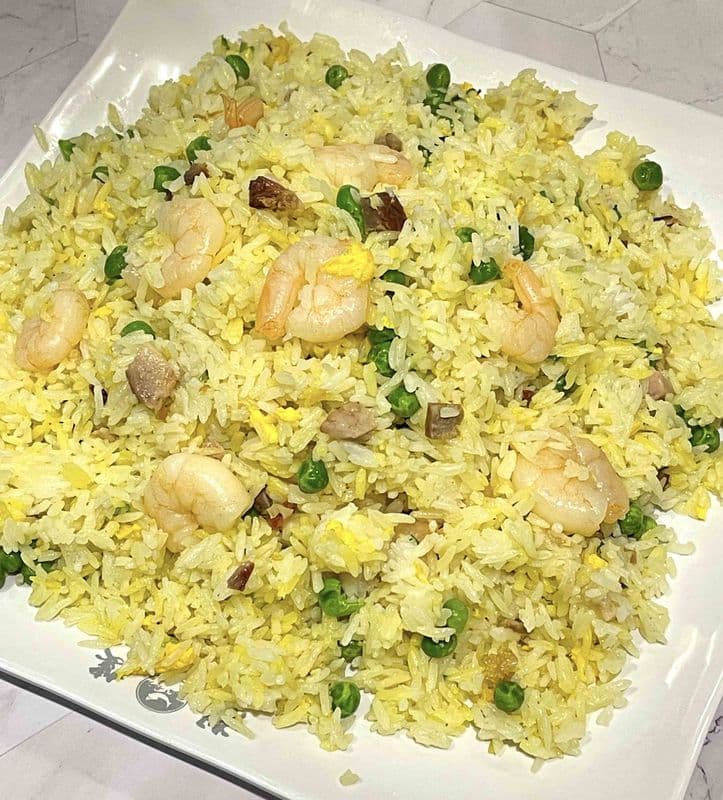 B.B.Q. Pork and Shrimp Fried Rice / 揚州炒飯