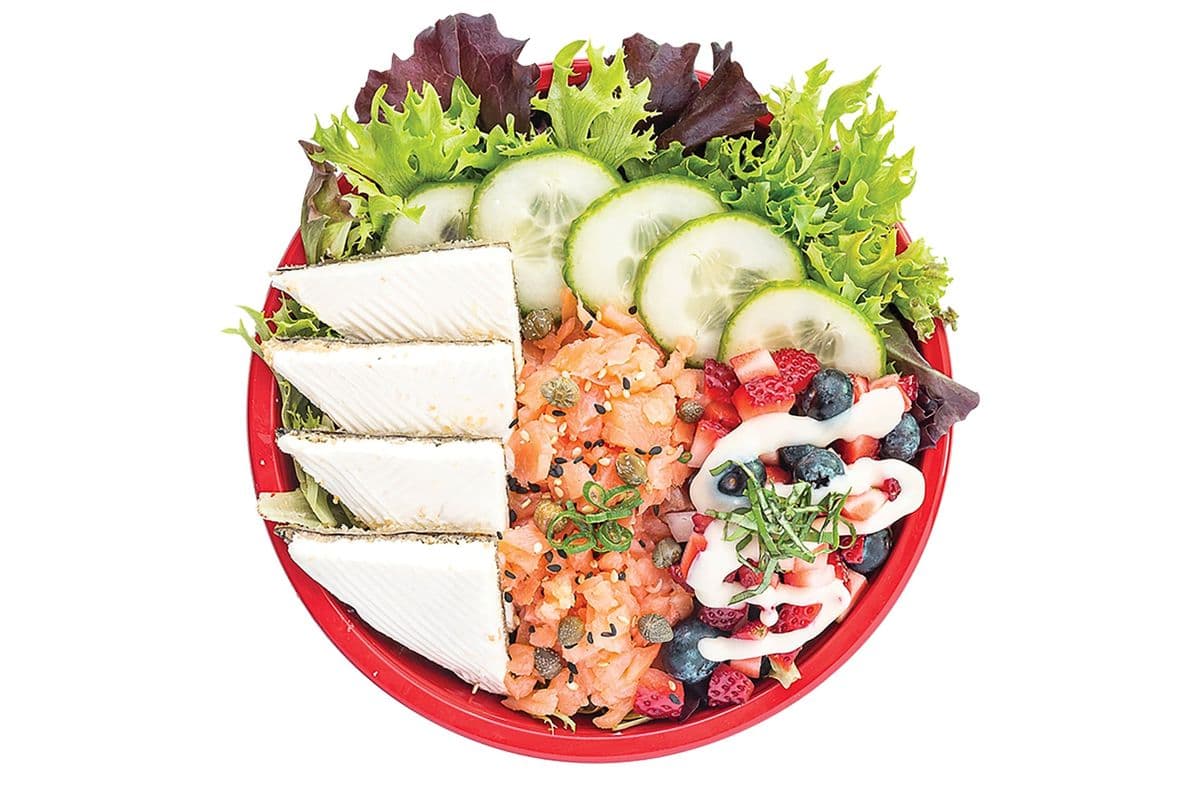 Poké éphémère - bagel au saumon fumé / Ephemeral Poke - Smoked Salmon Bagel Poke Bowl