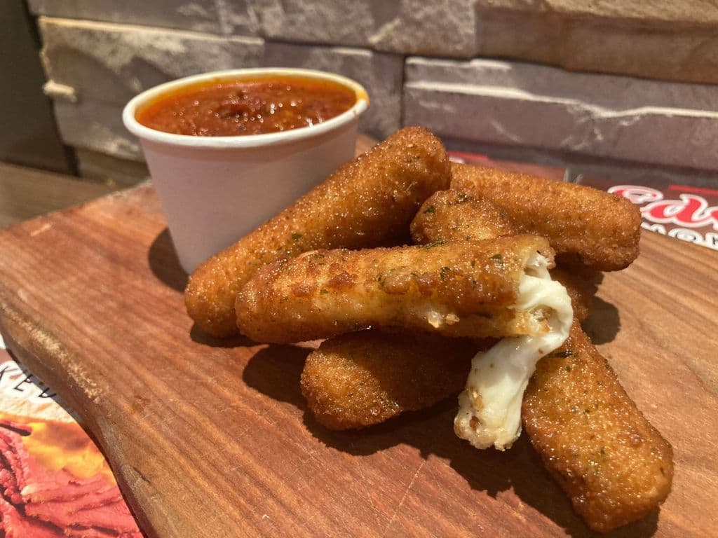 Bâtonnets de mozzarella
