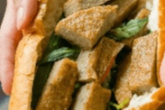 57A. Ground Pork Sausage Sub
