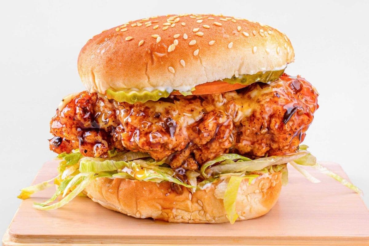Korean Chicken Burger