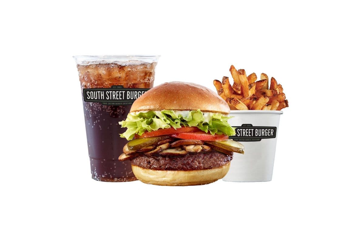 Halal Burger (5 oz) Combo