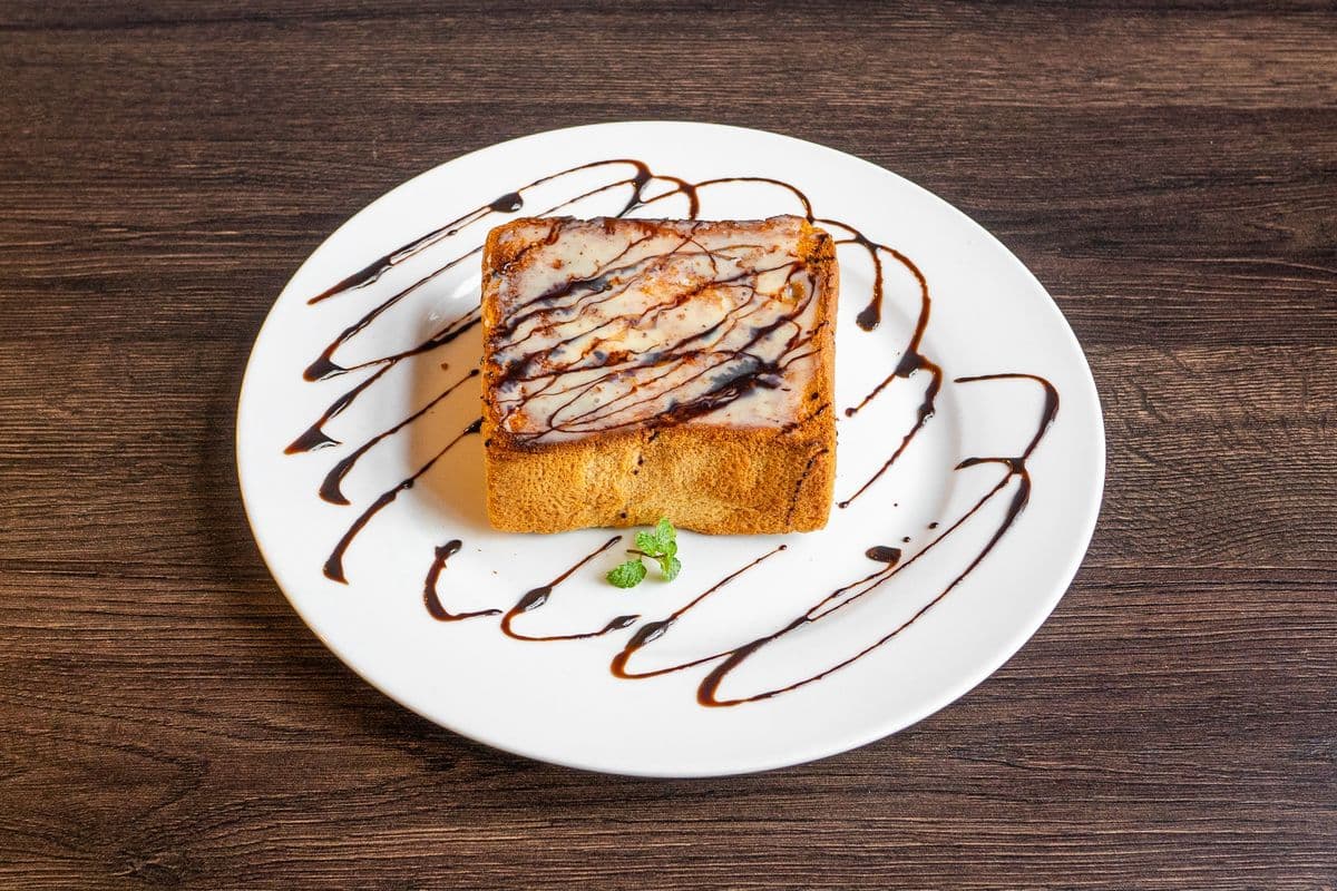 UDF12. Condensed Milk and Chocolate Toast