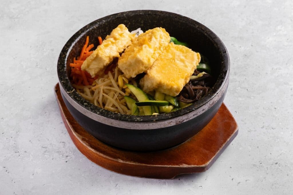53. Tofu Dolsot 두부 비빔밥
