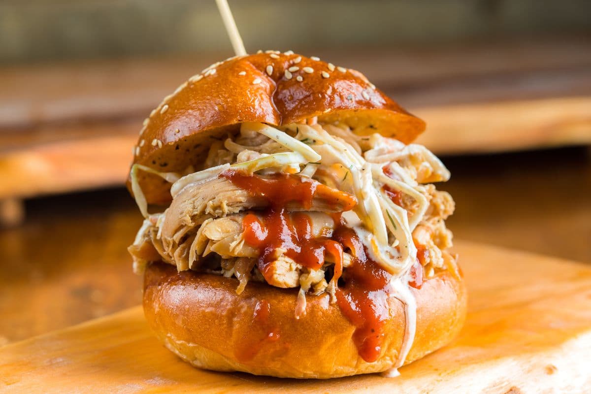 Pulled Chicken Sandwich